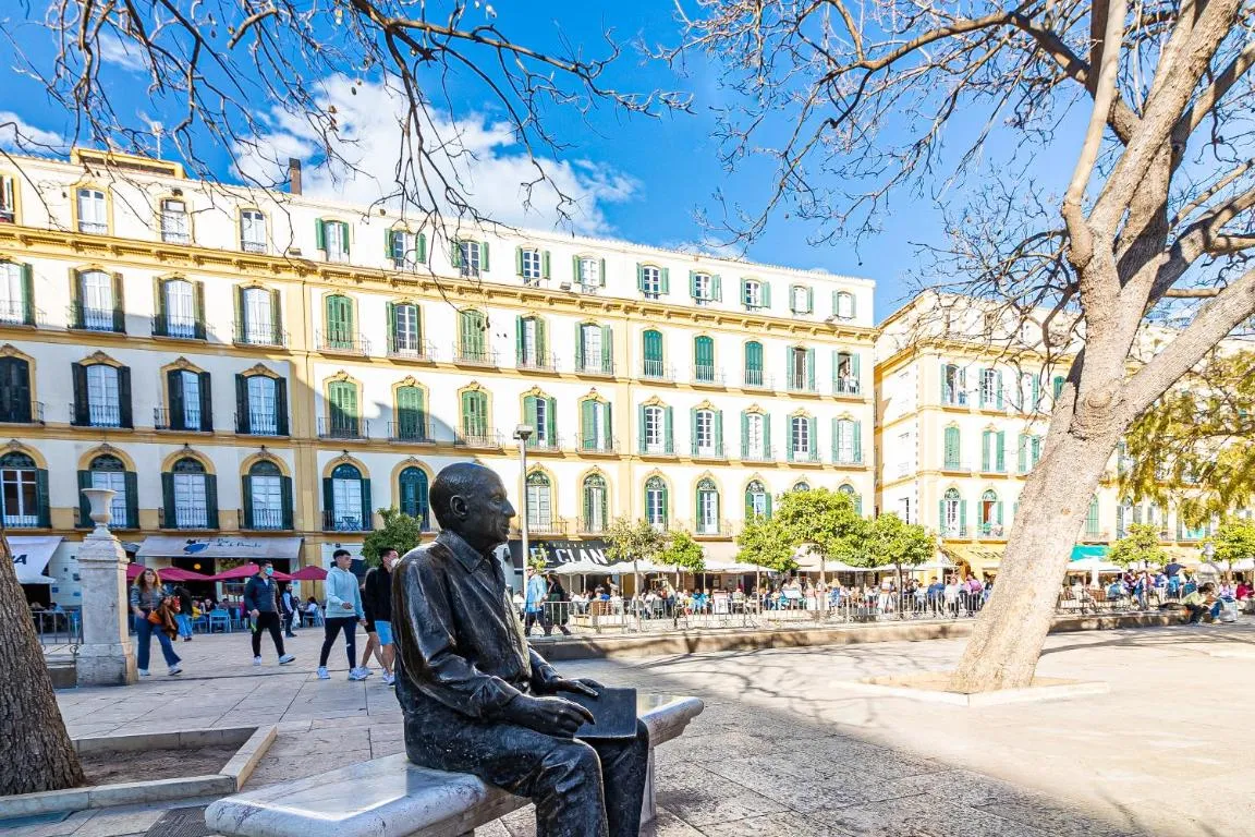 Image of Malaga Center Flat balcony at Picasso’s home