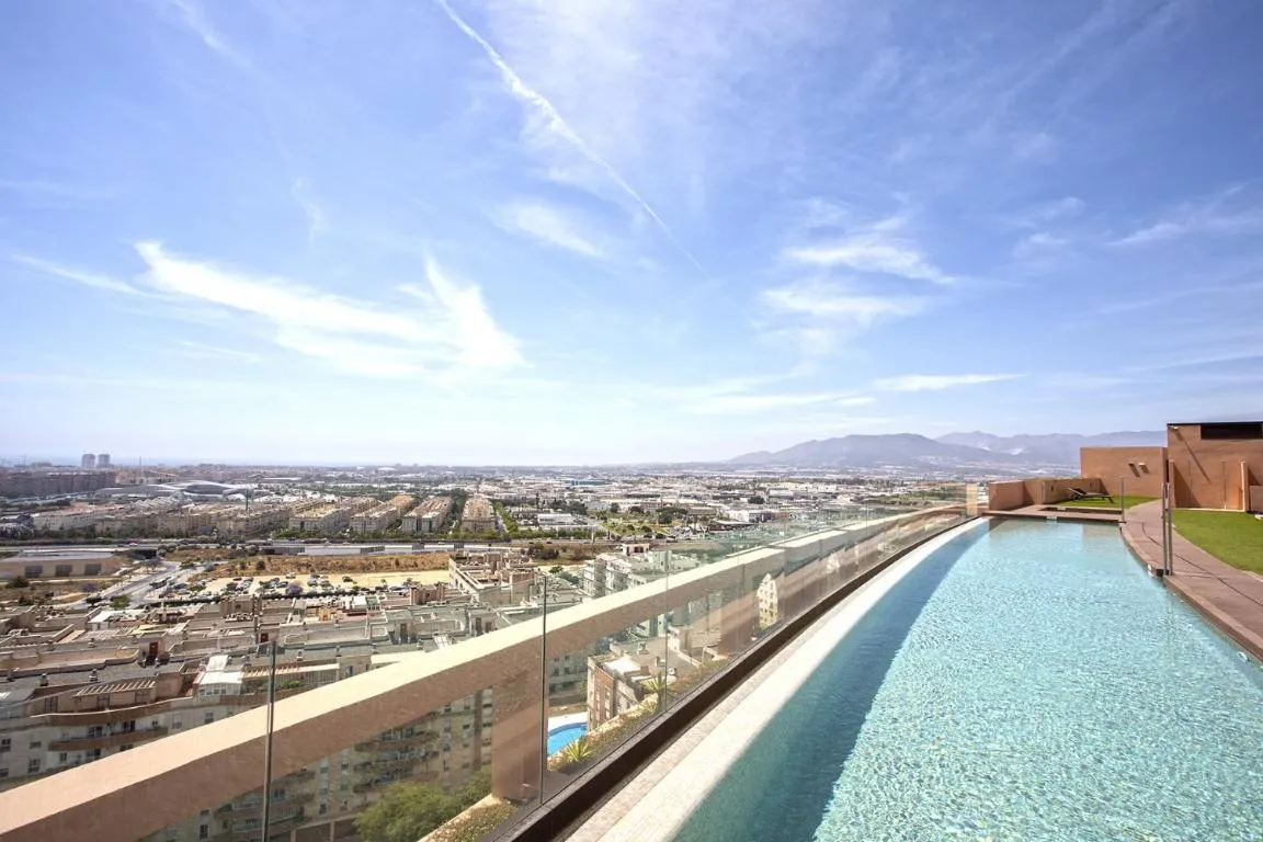 Image of -MalagaSunApts-SkyGarden Teatinos Pool Playground