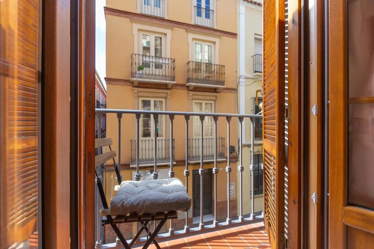 Image 3 of Bright apartment with patio and balconies in the center