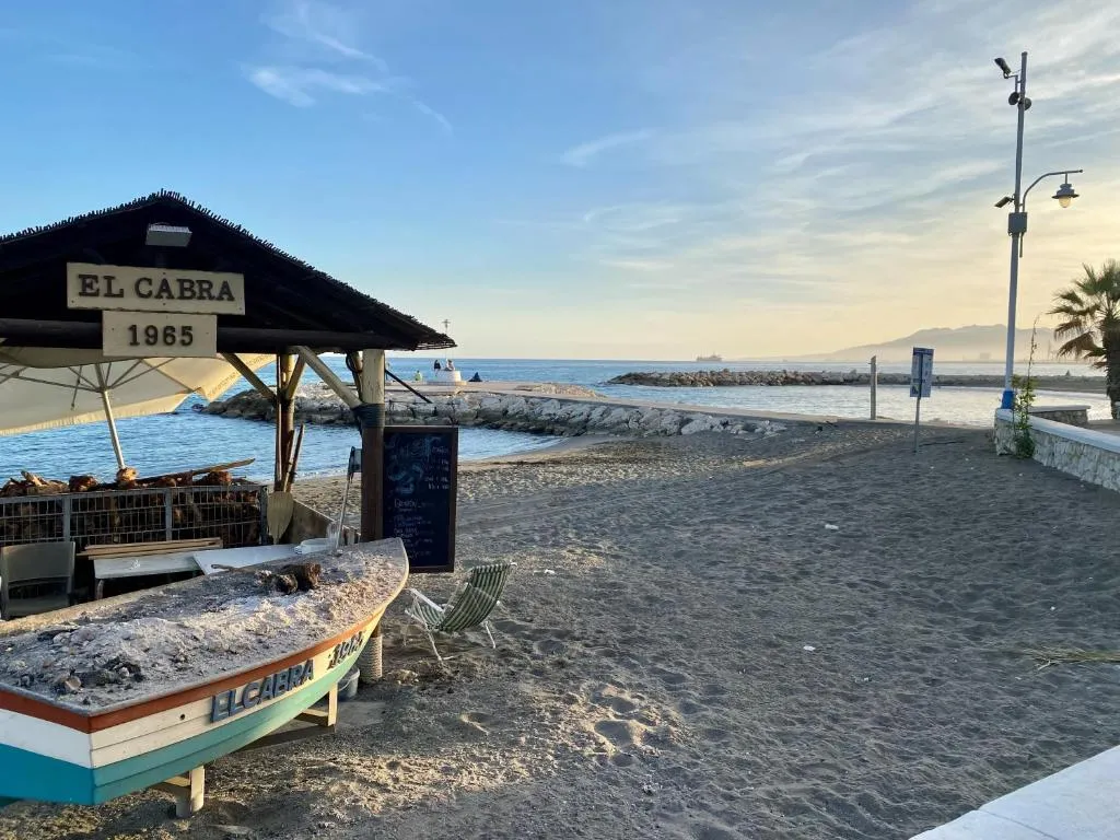 Image of Malaga Beach And Sun