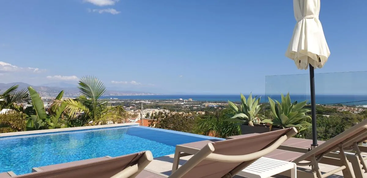 Image 3 of Villa with Panoramic Sea View Heated Infinity Saltwater Pool – Happyplace Malaga