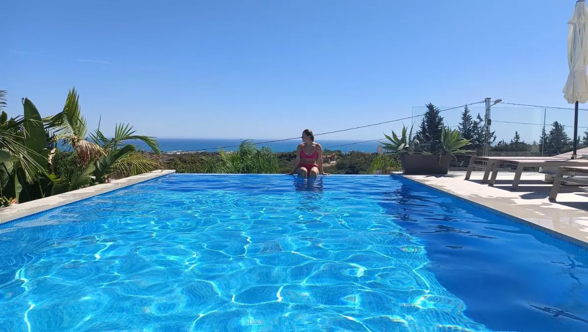 Image 1 of Villa with Panoramic Sea View Heated Infinity Saltwater Pool – Happyplace Malaga